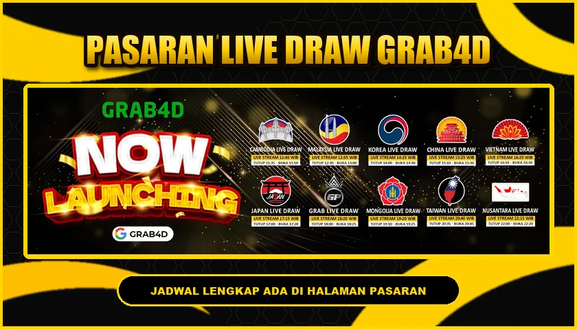 Pasaran live draw GRAB4D